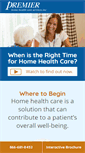 Mobile Screenshot of premierhomehealthcare.com